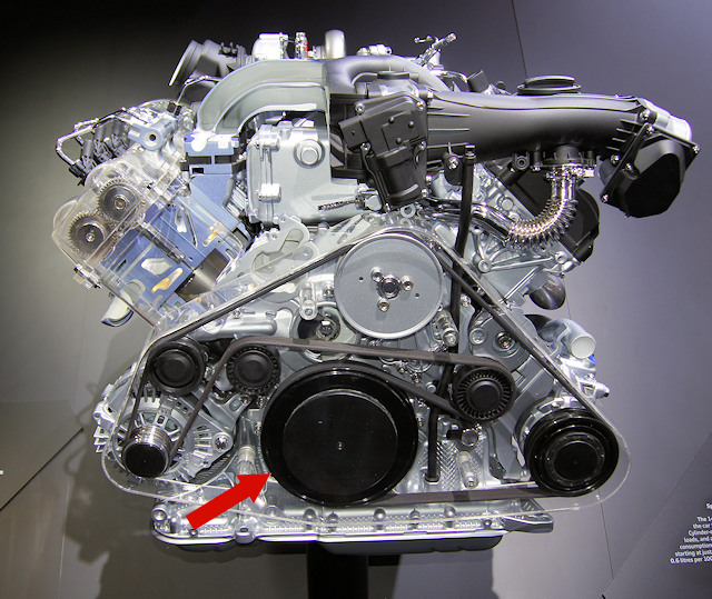 Shéma de montage courroie accessoire - Mercedes Benz - Vito - Diesel - Auto  Evasion