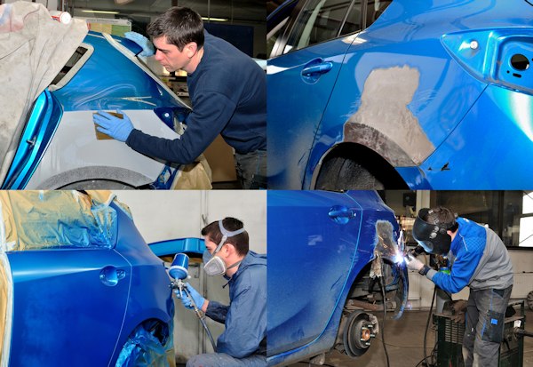 Réparation de carrosserie Compiègne – Peinture de carrosserie près
